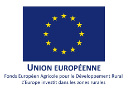 Logo du partenaire de la plateforme Coté Meuse : Union Européenne